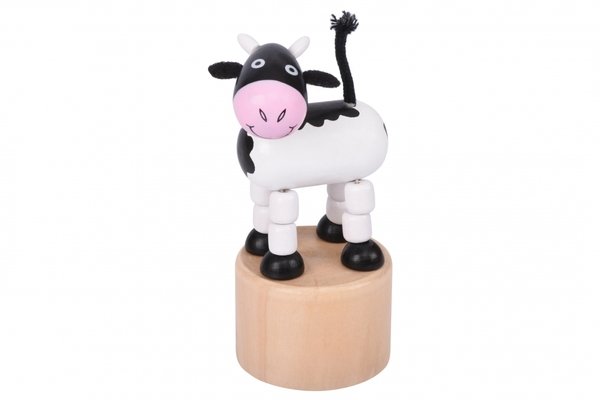 

Игрушка goki нажми и тряси Коровка (53959G-2)