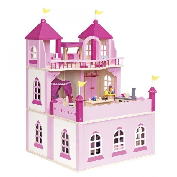 

Кукольный домик goki Замок 2 этажа, закрывающийся (51772G)