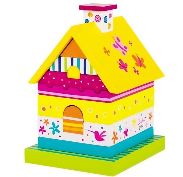 

Игрушка goki Пирамидка домик Susibelle (58549G)