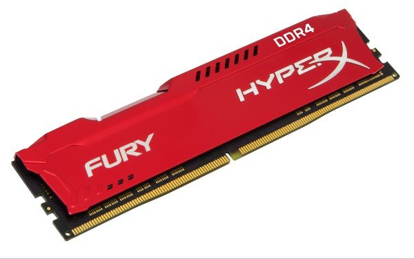 

Память для ПК Kingston HyperX FURY DDR4 2400 8GB,CL15,RED