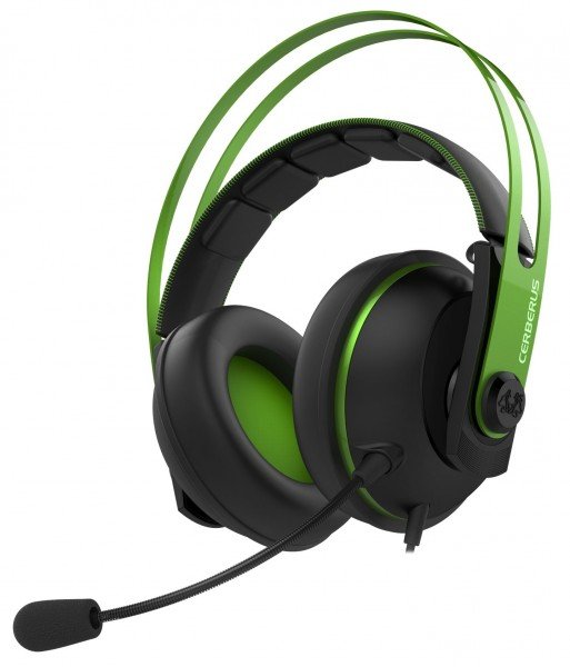 

Игровая гарнитура ASUS Cerberus V2 Green (90YH018G-B1UA00)