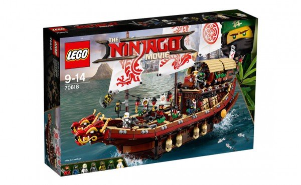 

Конструктор LEGO Ninjago Летающий корабль Мастера Ву (70618)