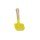 Лопатка металическая goki с деревянной ручкой желтая (63929G-1)