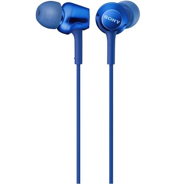

Наушники Sony MDR-EX255AP mic blue