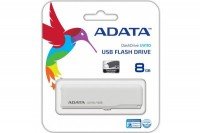 Накопитель USB 2.0 ADATA DashDrive UV110 8GB White (AUV110-8G-RWH)