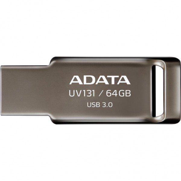

Накопитель USB 3.0 ADATA DashDrive UV131 64GB Chromium Gray (AUV131-64G-RGY)