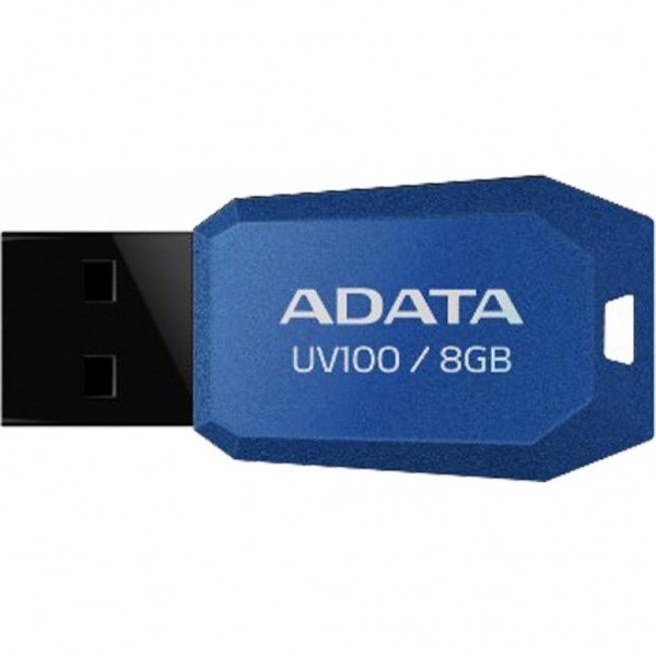 

Накопитель USB 2.0 ADATA UV100 8 GB Blue (AUV100-8G-RBL)