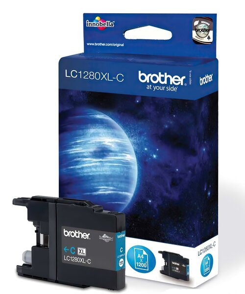 

Картридж струйный Brother MFC-J5910DW/J6510DW/J6910DW XL cyan (LC1280XLC)