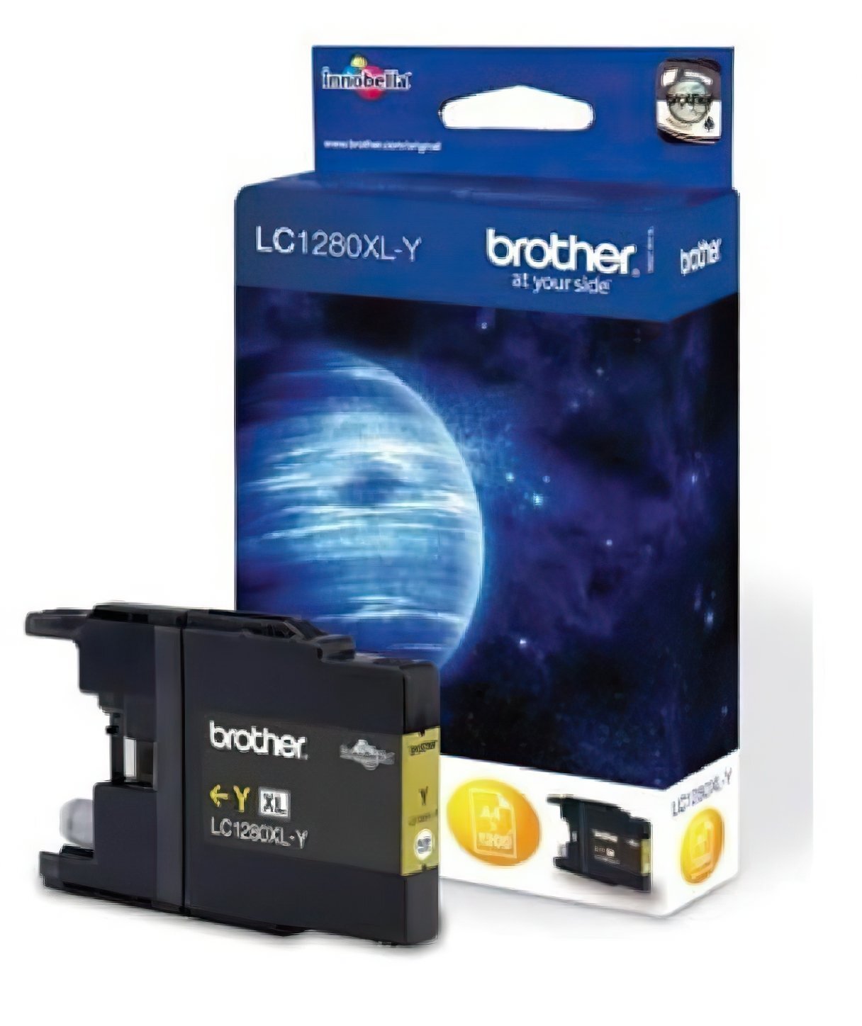 

Картридж струйный Brother MFC-J5910DW/J6510DW/J6910DW XL yellow (LC1280XLY)