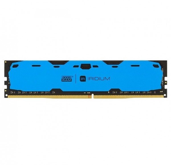 

Память для ПК GOODRAM 4GB DDR4 2400 MHz Iridium Blue (IR-B2400D464L15S/4G)