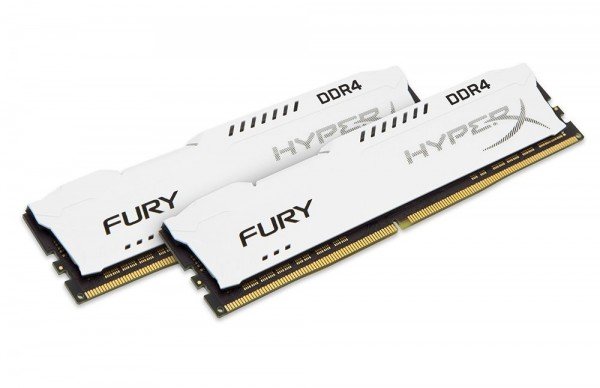 

Память для ПК Kingston 16GB DDR4 2666 MHz HyperX Fury White (2x8GB) (HX426C16FW2K2/16)