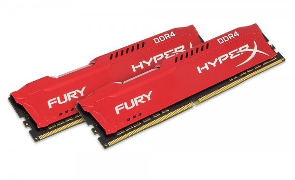 

Память для ПК Kingston 16GB DDR4 2666 MHz HyperX Fury Red (2x8GB) (HX426C16FR2K2/16)
