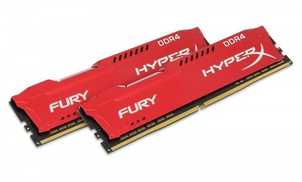 

Память для ПК Kingston 16GB DDR4 2400 MHz HyperX Fury Red (2x8GB) (HX424C15FR2K2/16)
