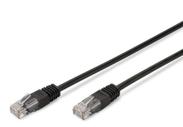

Патч-корд DIGITUS CAT 5e UTP, 2м, AWG 26/7, PVC, black (DK-1511-020/BLACK)