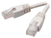 Патч-корд DIGITUS CAT 5e UTP, 0.5м, AWG 26/7, PVC, white (DK-1511-005/WH)