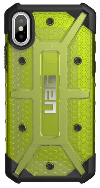 

Чехол UAG для iPhone X Plasma Citron Yellow Transparent