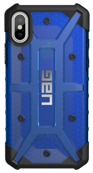 

Чехол UAG для iPhone X Plasma Cobalt Blue Transparent