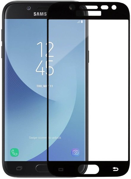 

Стекло Makefuture для Galaxy J5 2017 (J530) Black Full Cover