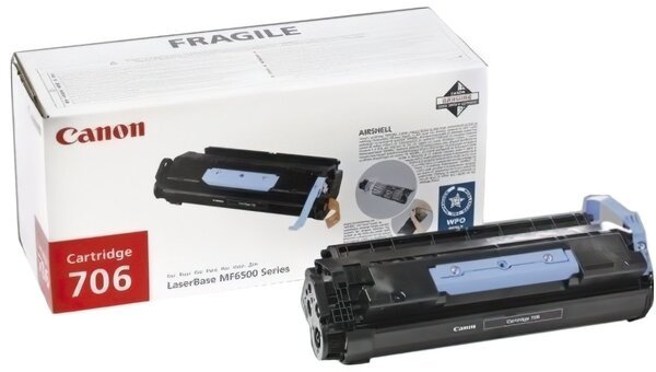 

Картридж лазерный Canon 706 MF6530/6540PL/6550/6560PL/6580PL black (0264B002)