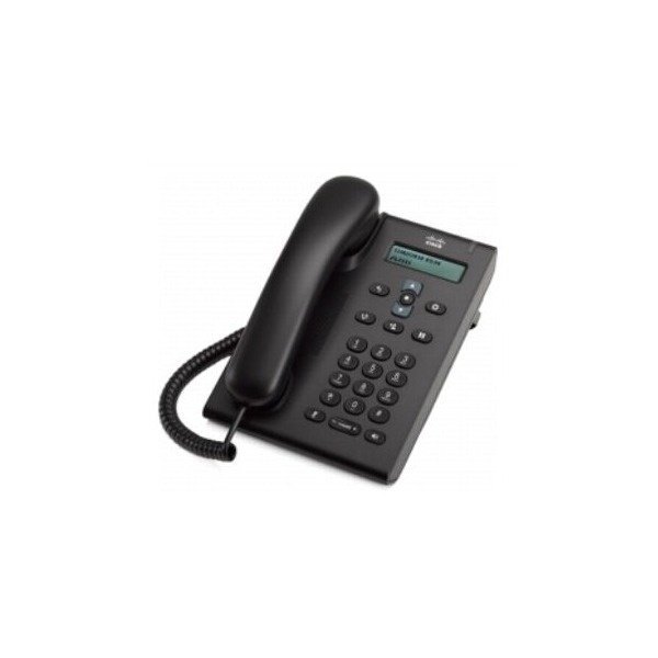 

Проводной IP-телефон Cisco UC Phone 3905 SIP, Charcoal, Standard Handset
