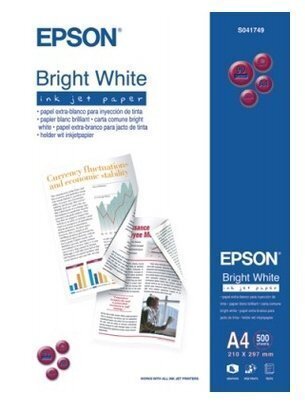 Акция на Бумага Epson Bright White Ink Jet Paper, 500л. (C13S041749) от MOYO