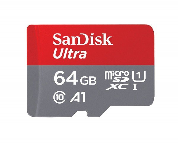 

Карта памяти Sandisk microSDXC 64GB Class 10 UHS-I Ultra R100MB/s