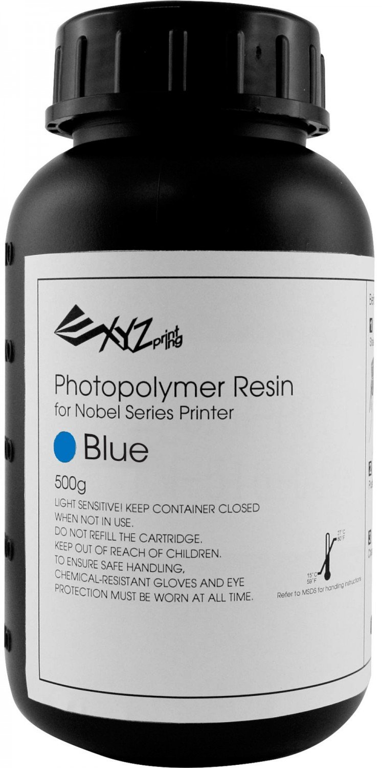Фотополимер UV XYZprinting 2x0.5л.Синий (RUGNRXTW04K) фото 