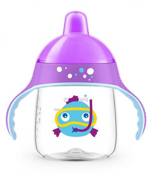 

Чашка AVENT с носиком 260 мл. 12+ сиреневый (SCF753/06)