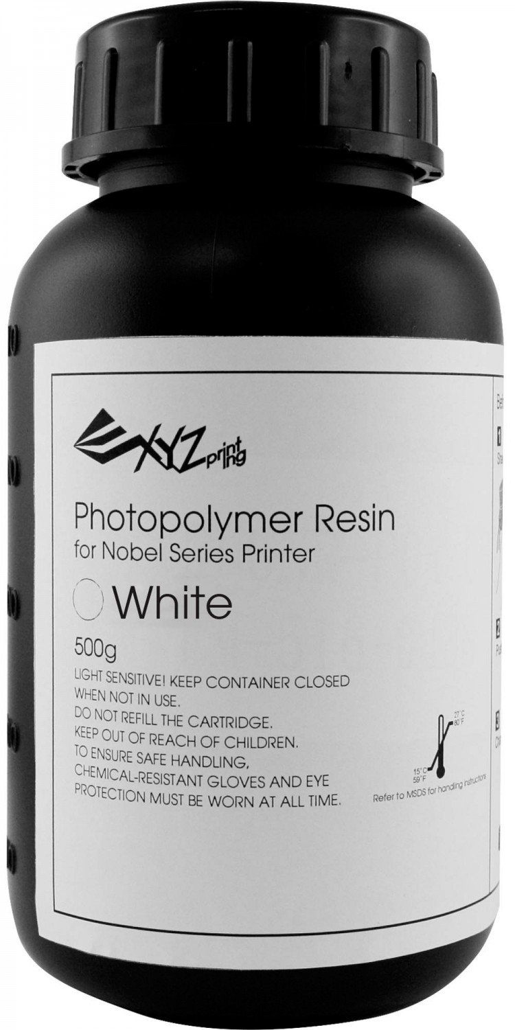 Фотополимер UV XYZprinting 2x0.5л.Белый (RUGNRXTW13J) фото 