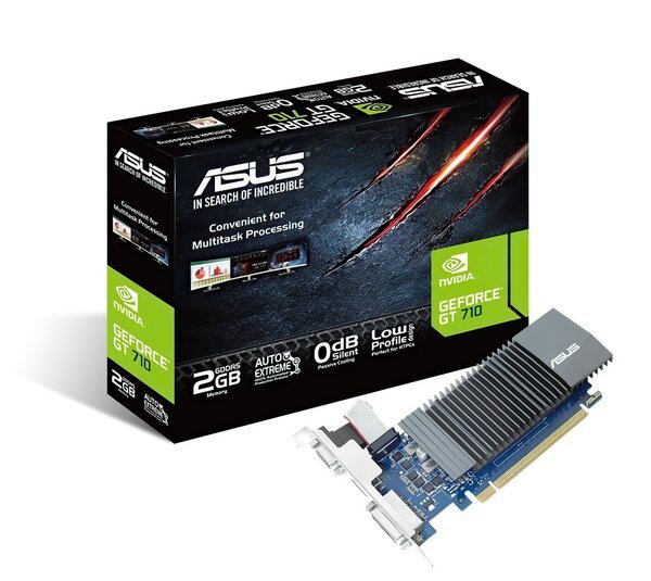 

Видеокарта ASUS GeForce GT710 2GB DDR5 Silent (GT710-SL-2GD5-BRK)