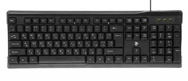 

Клавиатура 2E KS 104 USB Black (2E-KS104UB)