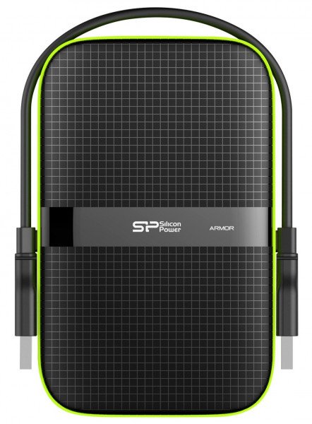 

Жесткий диск SILICON POWER Armor A60 4 TB Black (SP040TBPHDA60S3K)