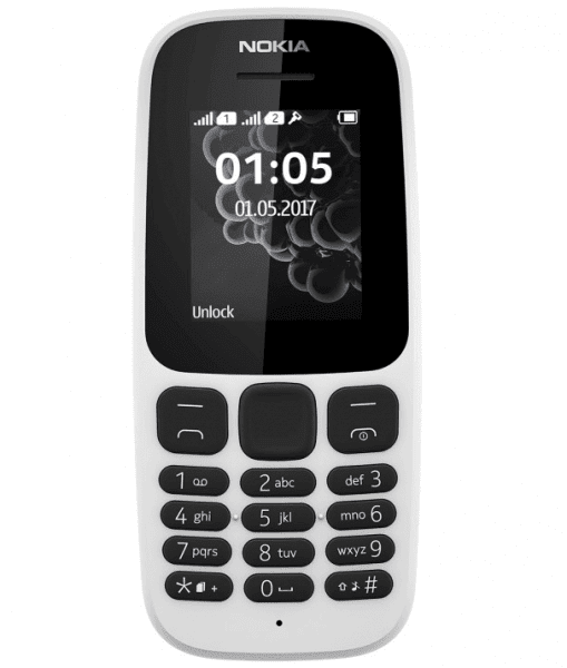 

Мобильный телефон Nokia 105 DS TA-1034 White