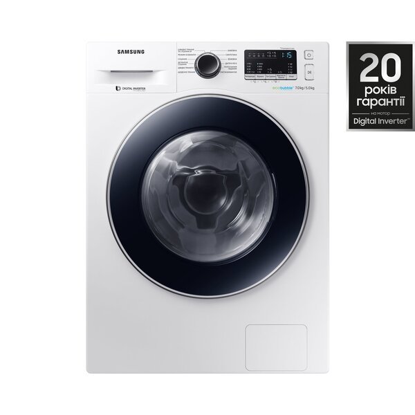 

Стирально-сушильная машина Samsung WD70M4443JW/UA