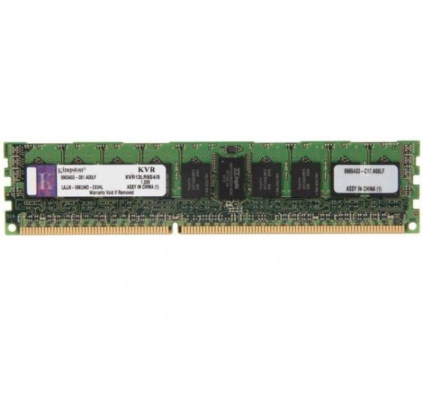 

Память серверная KINGSTON 8GB DDR3 1333 (KVR13LR9S4/8)