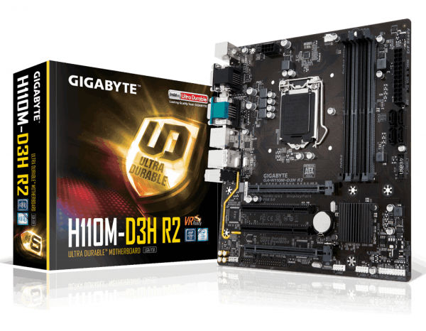 

Материнская плата GIGABYTE GA-H110M-D3H R2