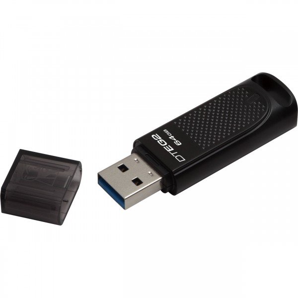 

Накопитель USB 3.1 KINGSTON DT Elite G2 64GB Metal Black (DTEG2/64GB)