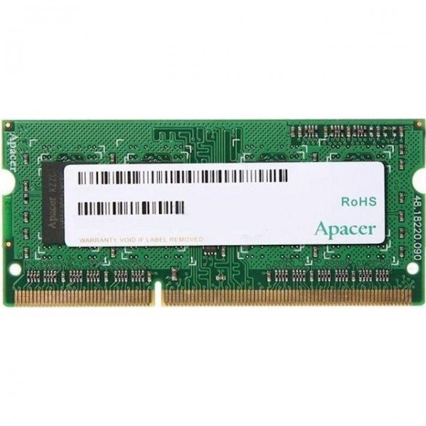 

Память для ноутбука APACER DDR3 1600 2GB (DS.02G2K.HAM)