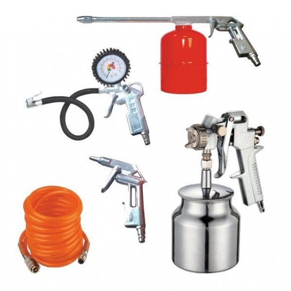 Набор пневмоинструментов Werk KIT-5SN – купить в Киеве | цена и отзывы ...