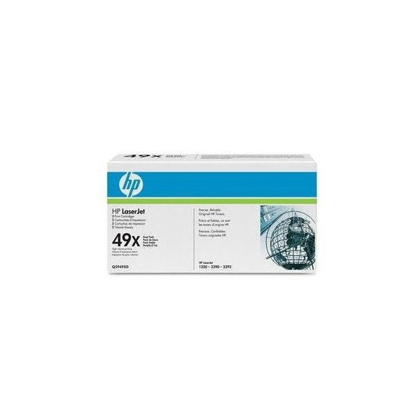 

Картридж лазерный HP LJ 1320/M3390/M3392 DUAL PACK (Q5949XD)