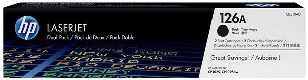 

Картридж лазерный HP LJCP1025 black (CE310AD)