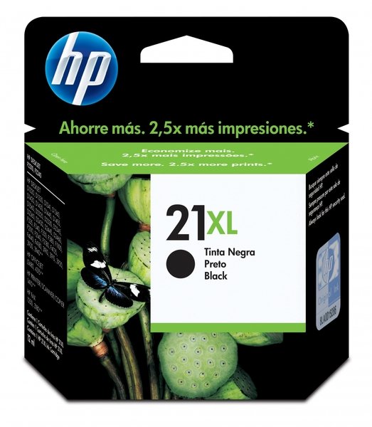 

Картридж струйный HP No. 21XL DJ3920/3940, PSC1410 black (C9351CE)