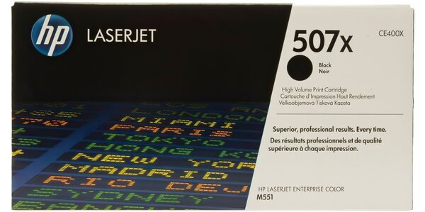 

Картридж лазерный HP LaserJet Enterprise 500 Color M551n/ 551dn/551xh max black (CE400X)