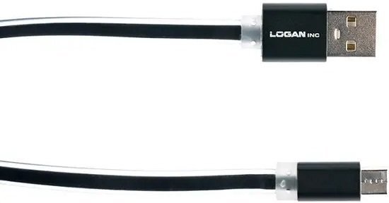 

Кабель синхронизации Logan USB-A 2.0 - microUSB 1м (EL117)