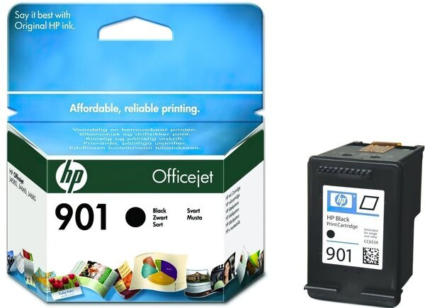 

Картридж струйный HP No.901 OJ 4580/4660 Black (CC653AE)