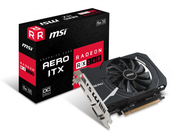 

Видеокарта MSI Radeon RX560 Aero 4GB GDDR5 Aero (RX 560 AERO ITX 4G OC)