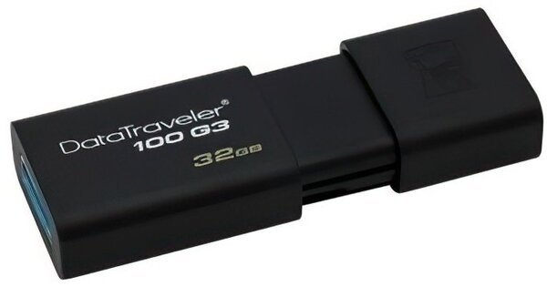 

Накопитель USB 3.0 KINGSTON DT100 G3 32GB (DT100G3/32GB)