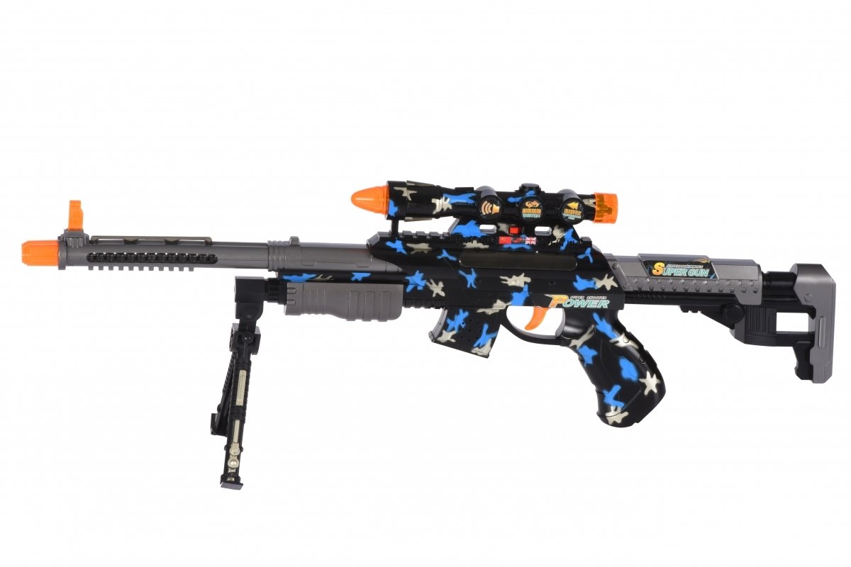 Акція на Игрушечное оружие Same Toy BisonShotgun Винтовка синяя (DF-20218AZUt) від MOYO