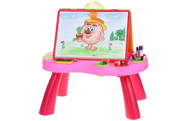 

Обучающий стол Same Toy My Art centre розовый (8806Ut)