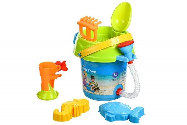 

Набор для игры с песком Same Toy Ведерко 6 единиц синее (969Ut-1)